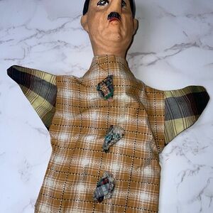 Vintage hitler hand puppet - super rare